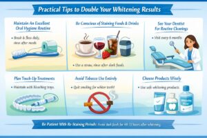 Practical Tips to Double Your Whitening Results